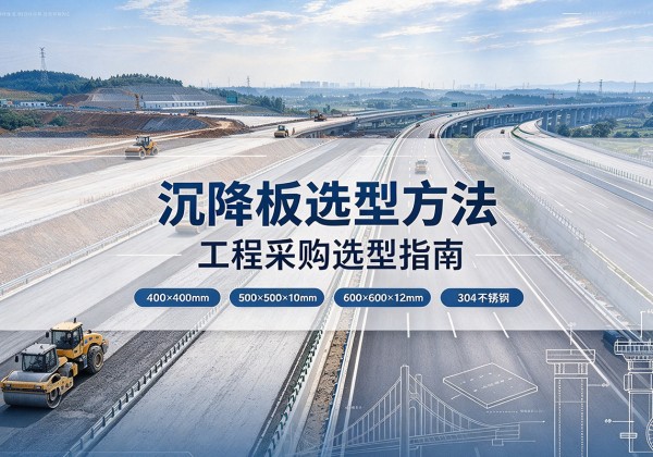 皮山沉降板选择方法